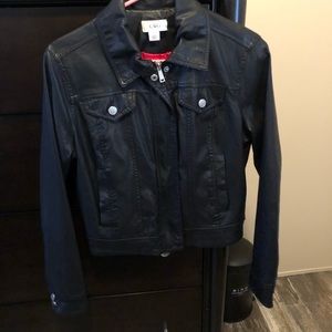 Faux Leather Jacket